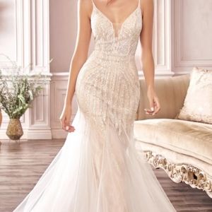 NEW Cinderella Divine CDS401 Mermaid Wedding Gown
